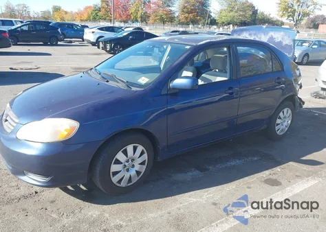2004 Toyota Corolla Le from USA, damaged, VIN 2T1BR32E04C205158